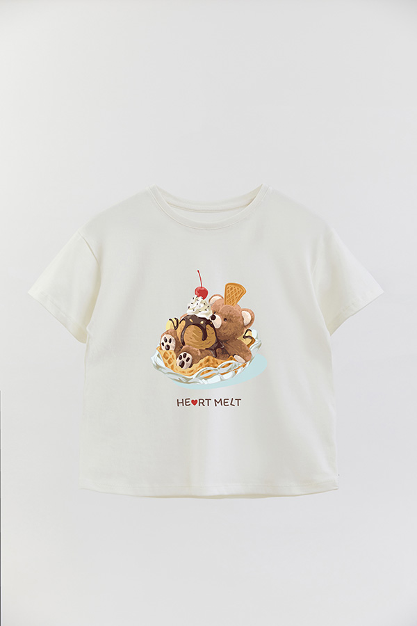 REMERA GB OVERSIZE HEART MELT