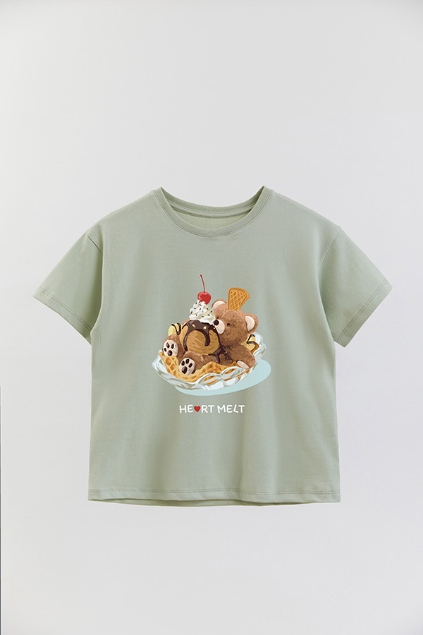 REMERA GB OVERSIZE HEART MELT
