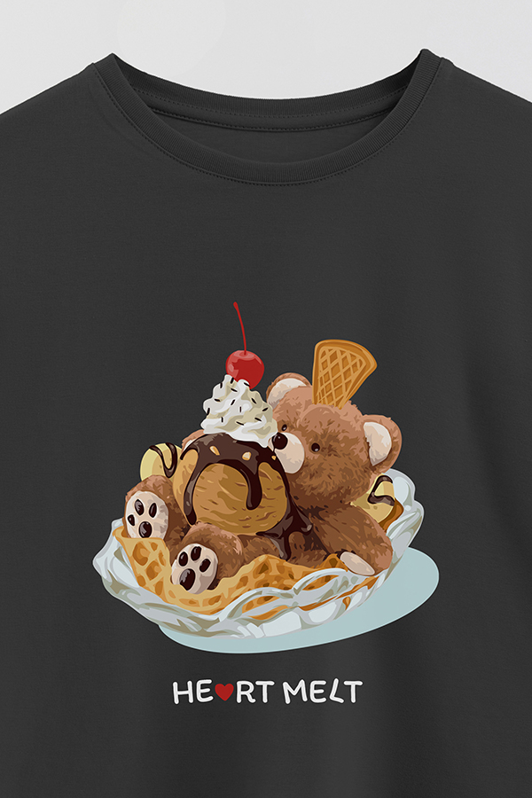 REMERA GB OVERSIZE HEART MELT