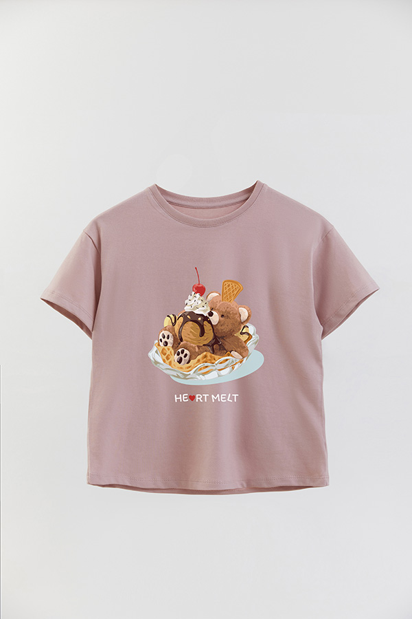 REMERA GB OVERSIZE HEART MELT