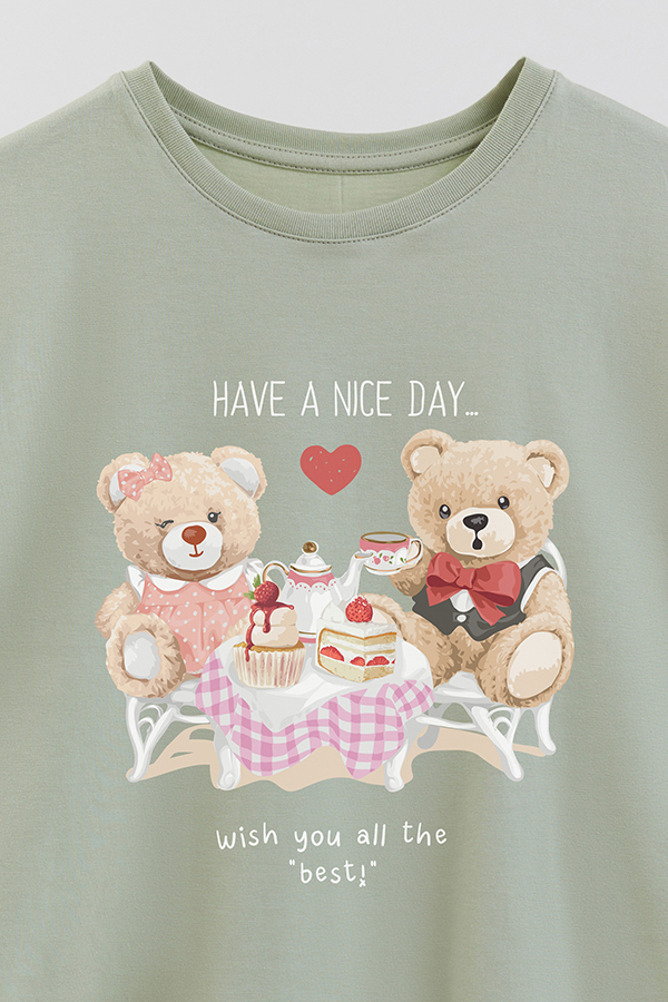 REMERA GB OVERSIZE HAVE A NICE DAY