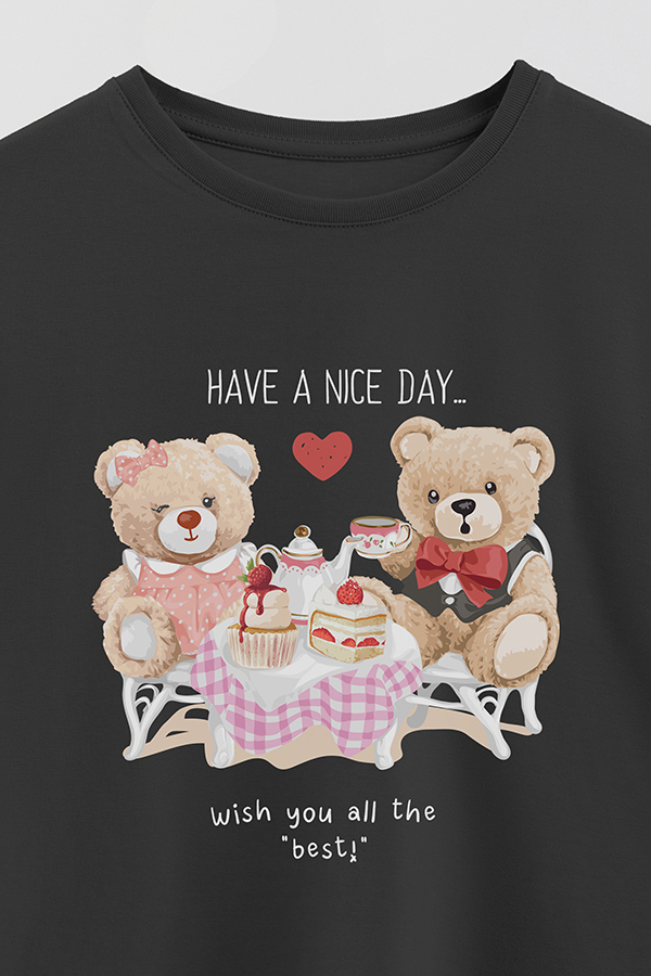 REMERA GB OVERSIZE HAVE A NICE DAY