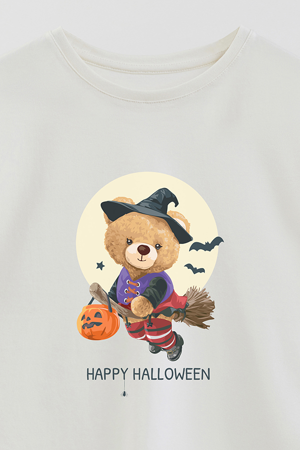 REMERA GB OVERSIZE HAPPY HALLOWEEN