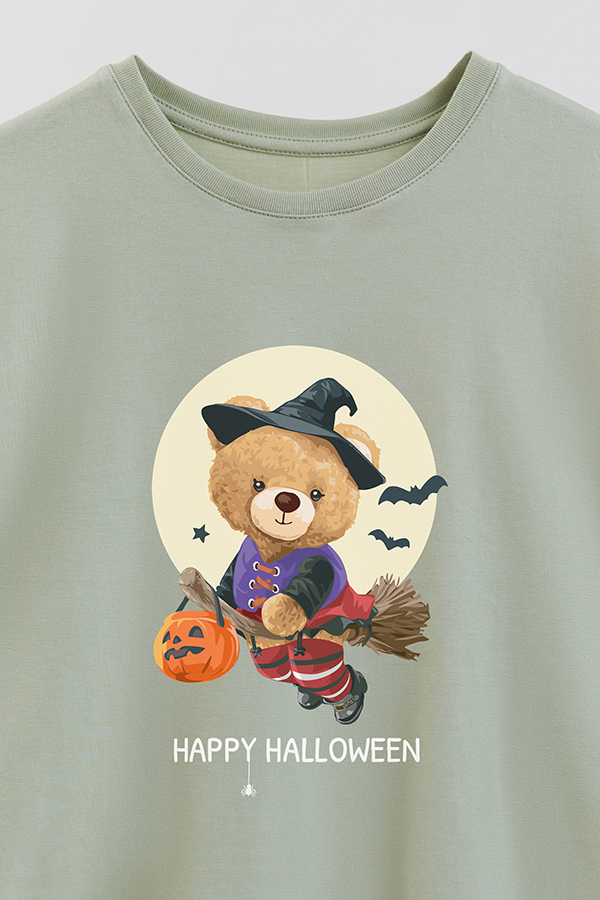 REMERA GB OVERSIZE HAPPY HALLOWEEN