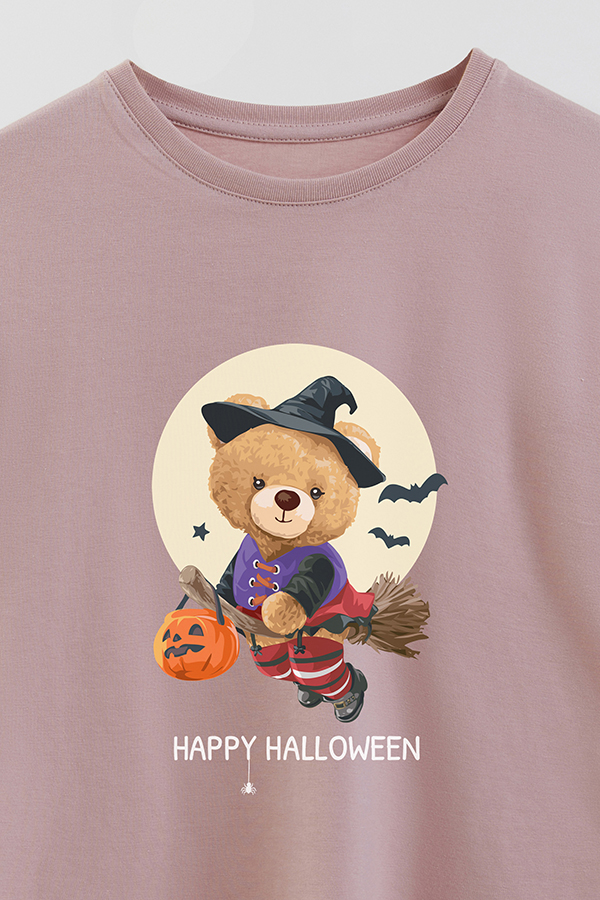 REMERA GB OVERSIZE HAPPY HALLOWEEN