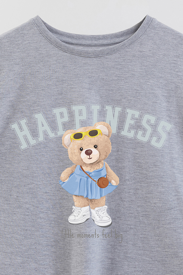 REMERA GB OVERSIZE HAPPINESS