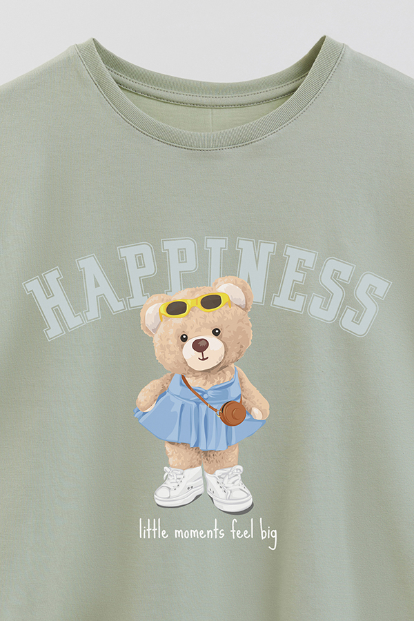 REMERA GB OVERSIZE HAPPINESS