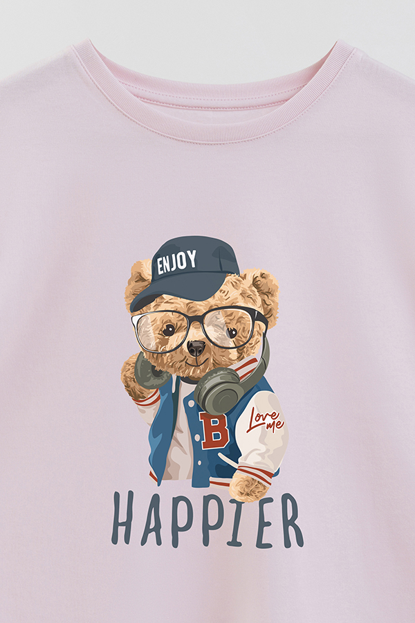 REMERA GB OVERSIZE HAPPIER