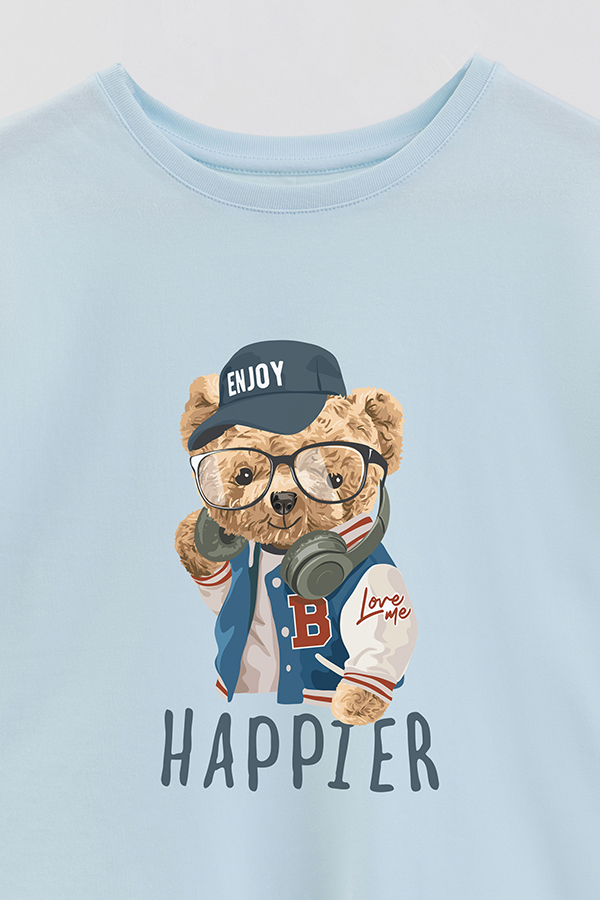 REMERA GB OVERSIZE HAPPIER