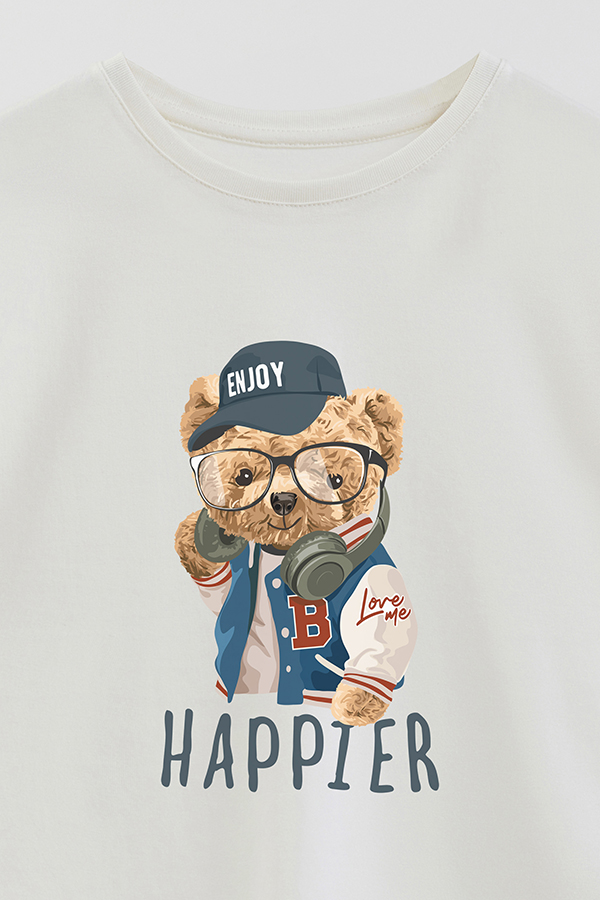 REMERA GB OVERSIZE HAPPIER