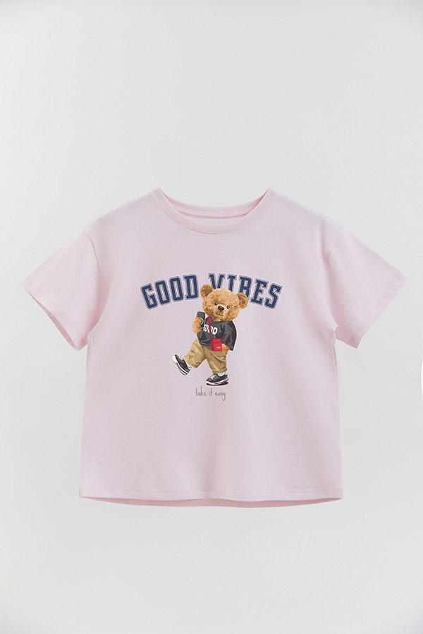 REMERA GB OVERSIZE GOOD VIBES
