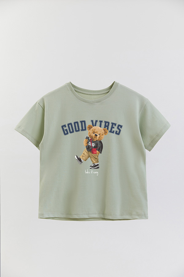 REMERA GB OVERSIZE GOOD VIBES