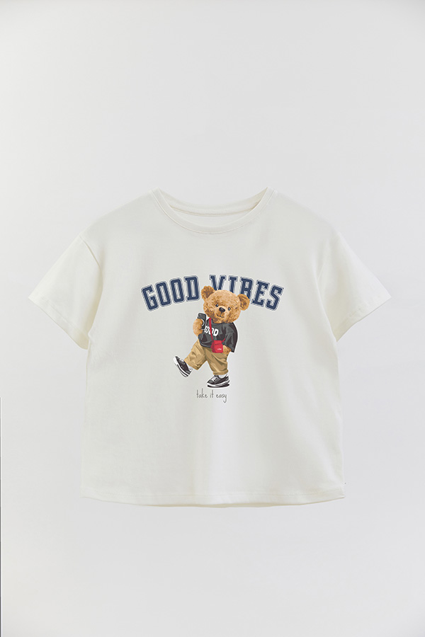 REMERA GB OVERSIZE GOOD VIBES
