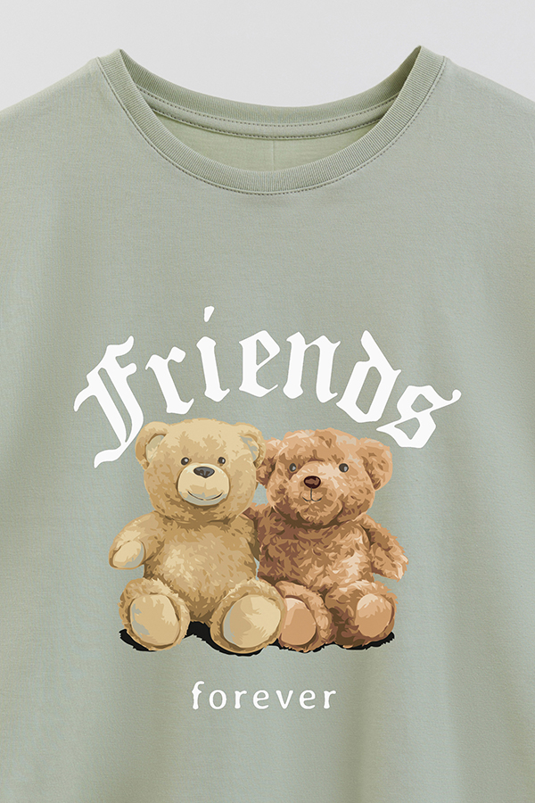 REMERA GB OVERSIZE FRIENDS