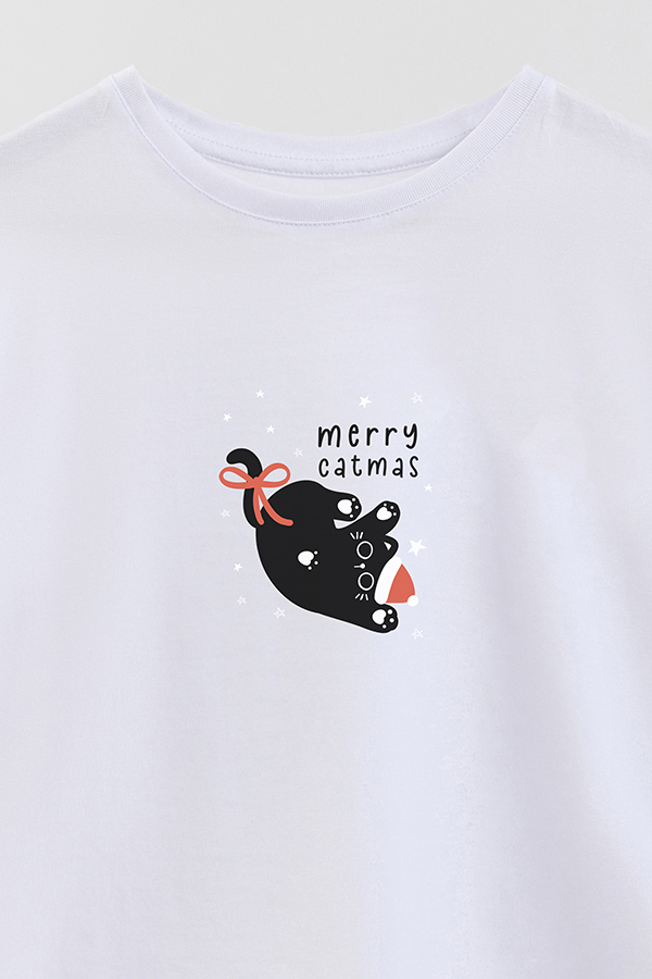 REMERA GIRL OVER JINGLE CAT 13