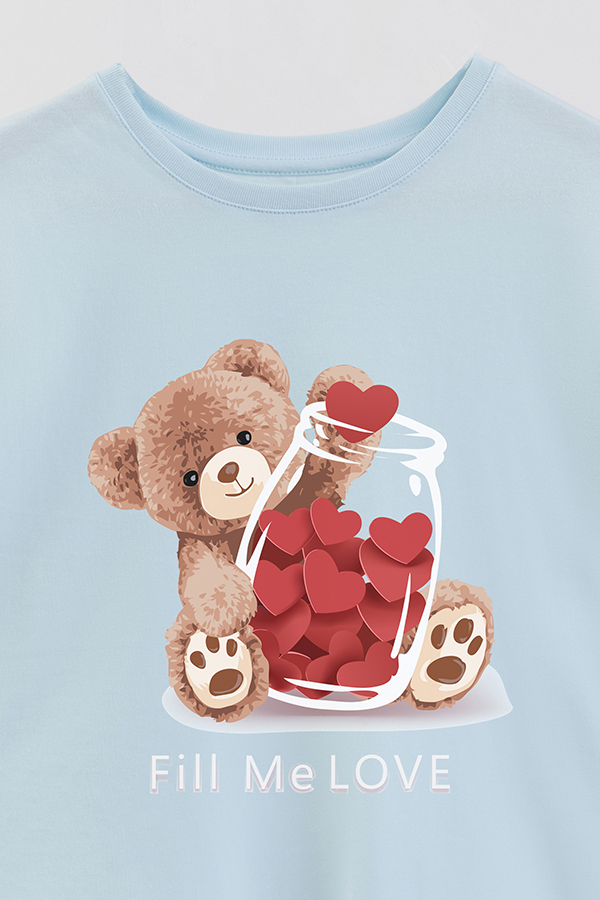 REMERA GB OVERSIZE FILL ME