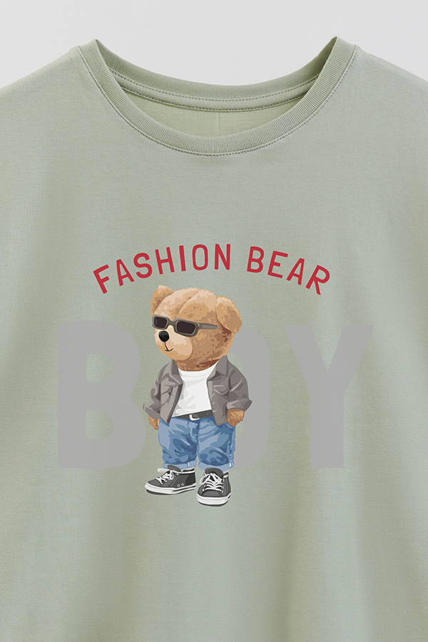 REMERA GB OVERSIZE FASHION BEAR