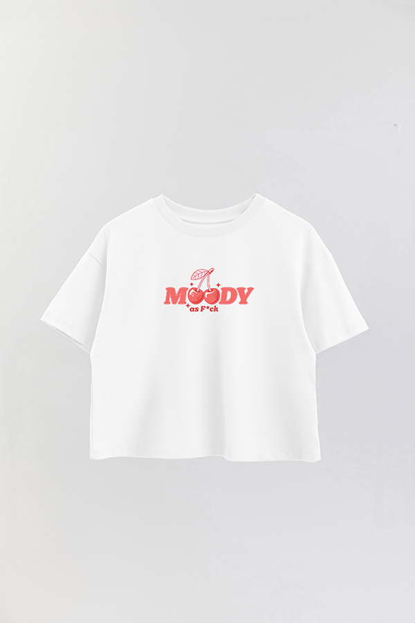 REMERA CROP ESTAMPADA FABULOUS VALENTINE MOODY