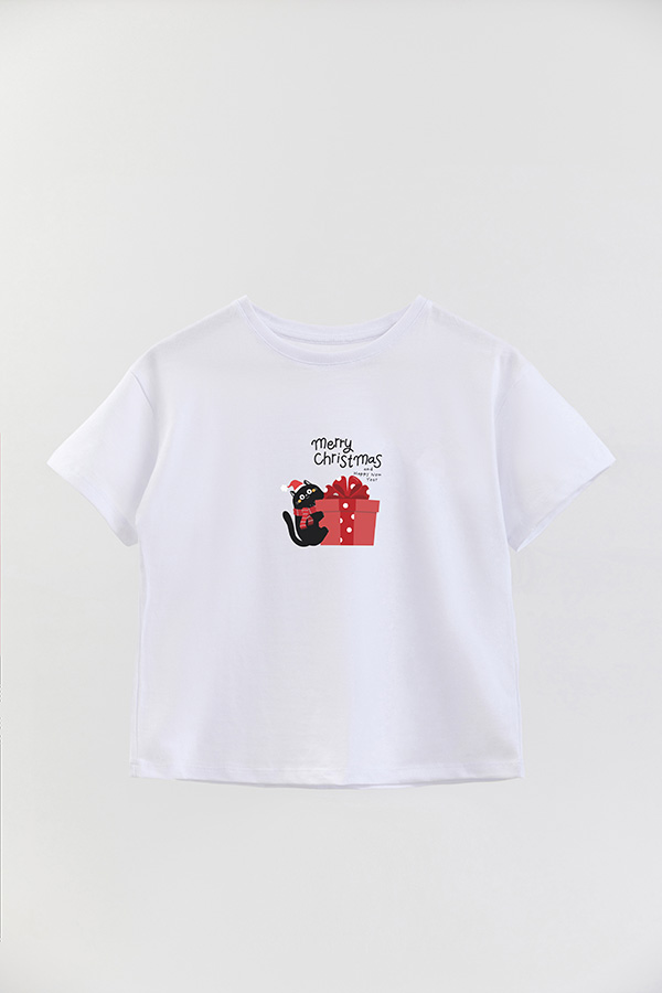 REMERA GIRL OVER JINGLE CAT 9