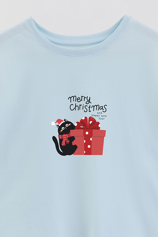 REMERA GIRL OVER JINGLE CAT 9