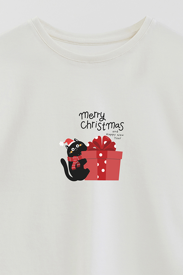 REMERA GIRL OVER JINGLE CAT 9