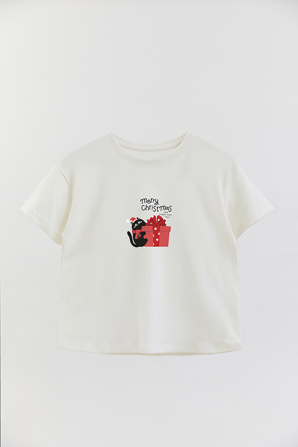 REMERA GIRL OVER JINGLE CAT 9