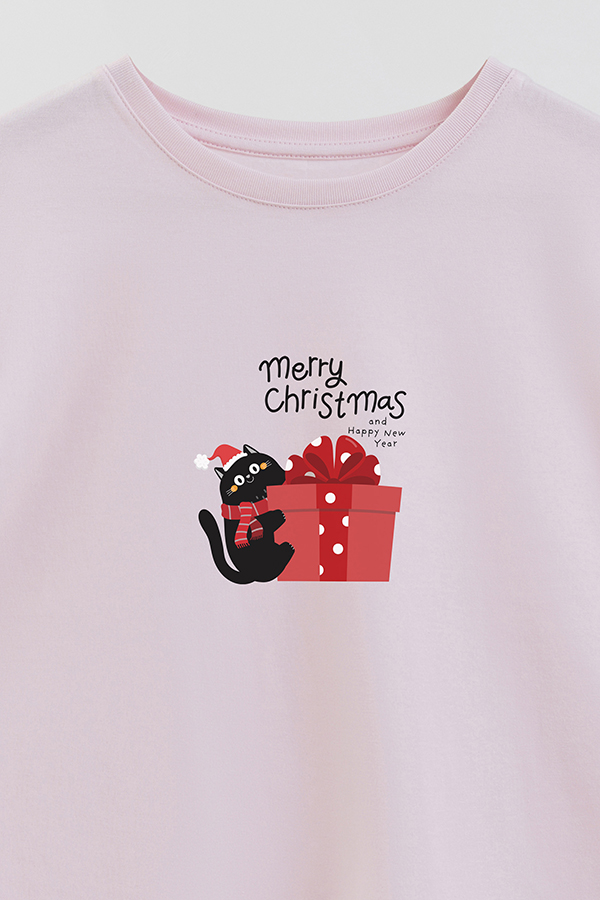 REMERA GIRL OVER JINGLE CAT 9