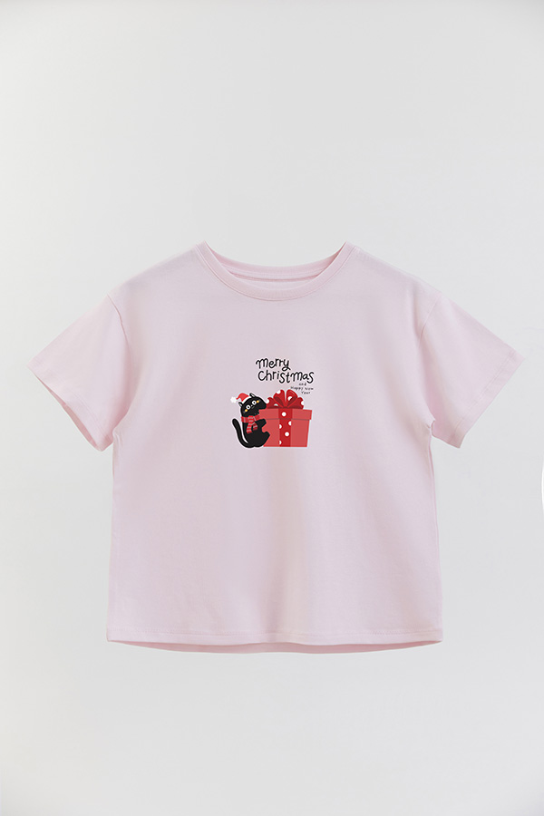 REMERA GIRL OVER JINGLE CAT 9