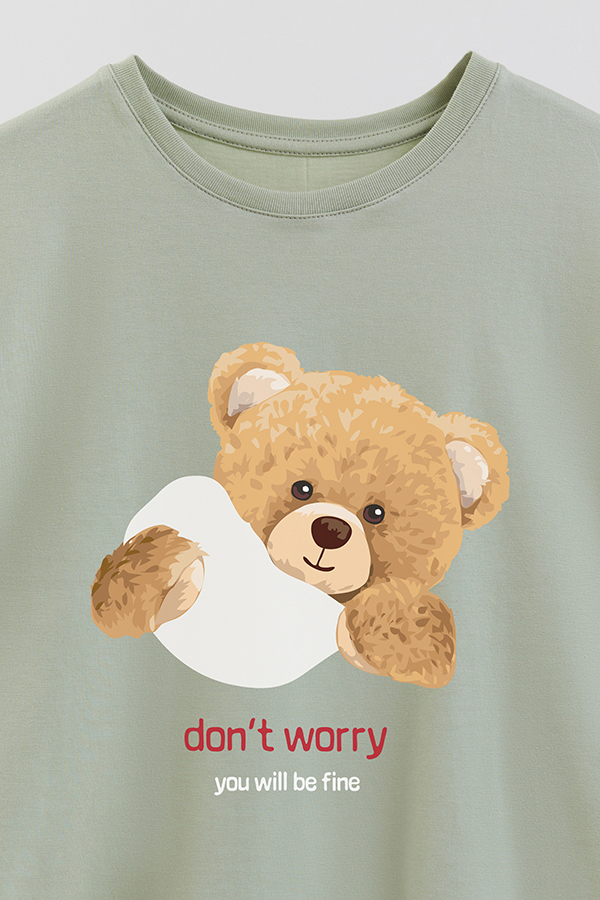 REMERA GB OVERSIZE DONT WORRY