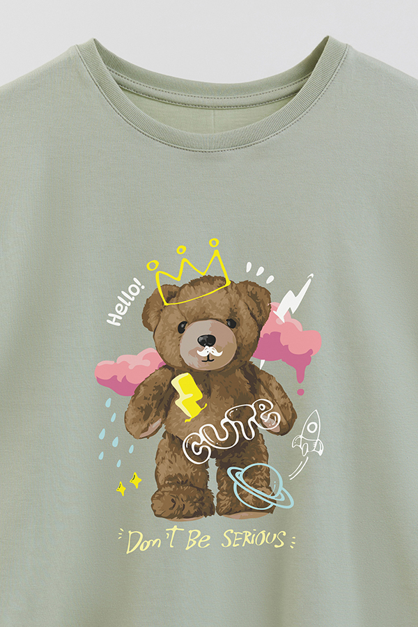 REMERA GB OVERSIZE DONT BE SERIOUS