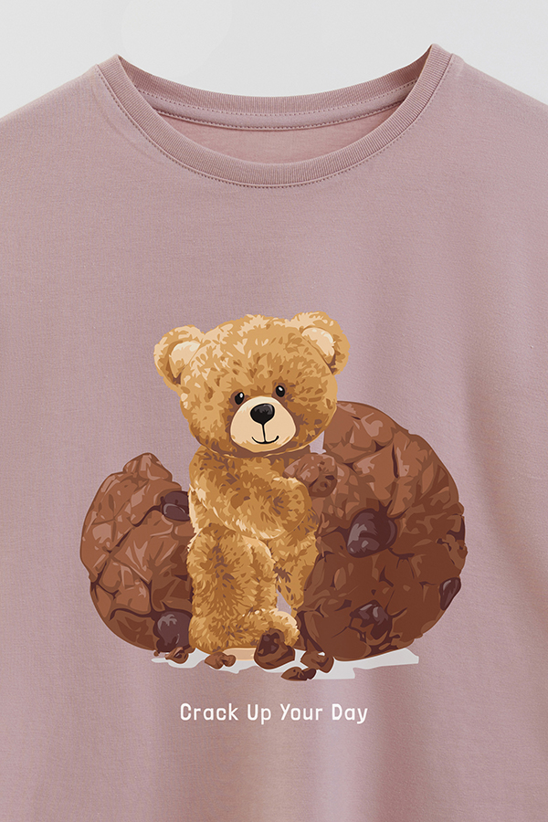 REMERA GB OVERSIZE CRACK UP YOUR DAY