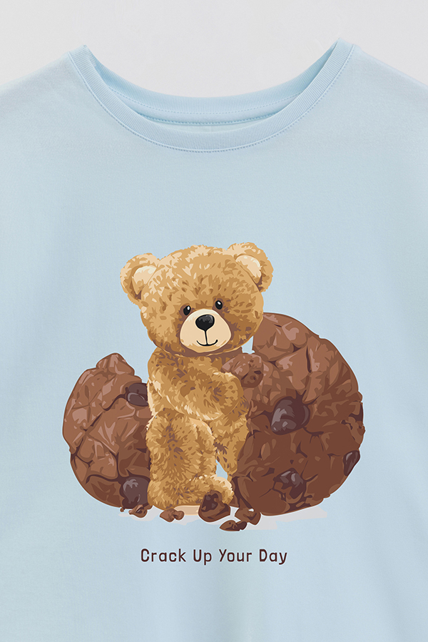 REMERA GB OVERSIZE CRACK UP YOUR DAY