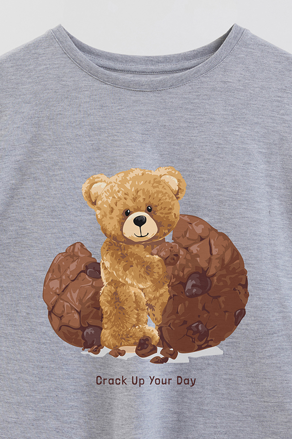 REMERA GB OVERSIZE CRACK UP YOUR DAY