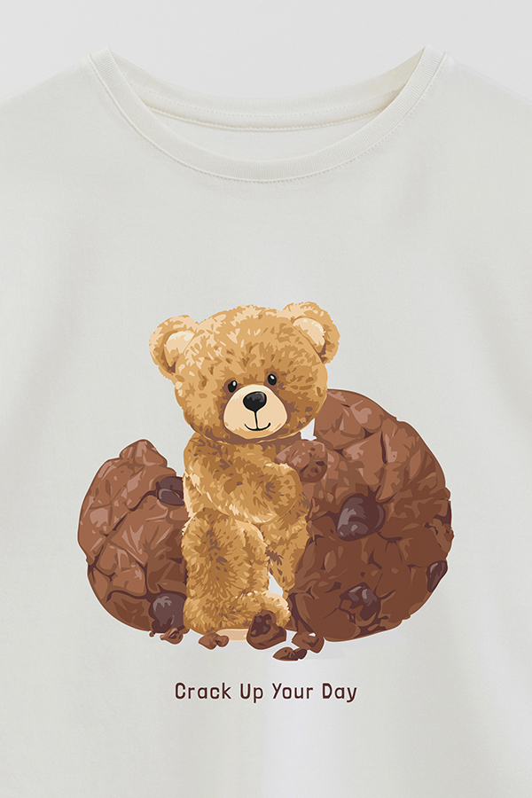 REMERA GB OVERSIZE CRACK UP YOUR DAY