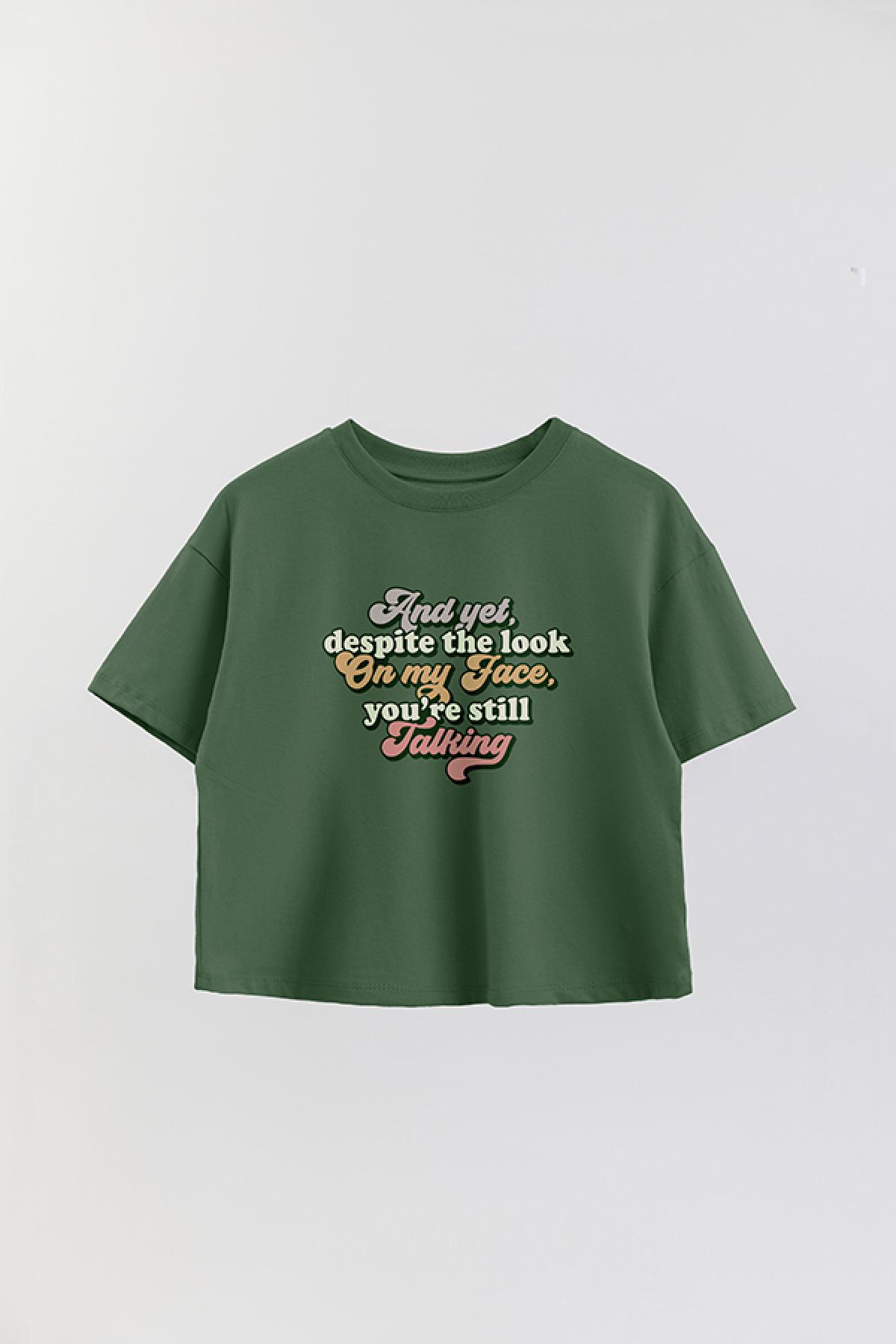 REMERA CROP ESTAMPADA LV5 AND YET