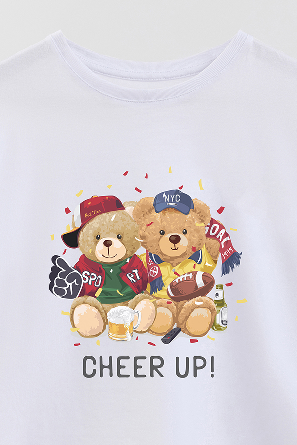 REMERA GB OVERSIZE CHEER UP