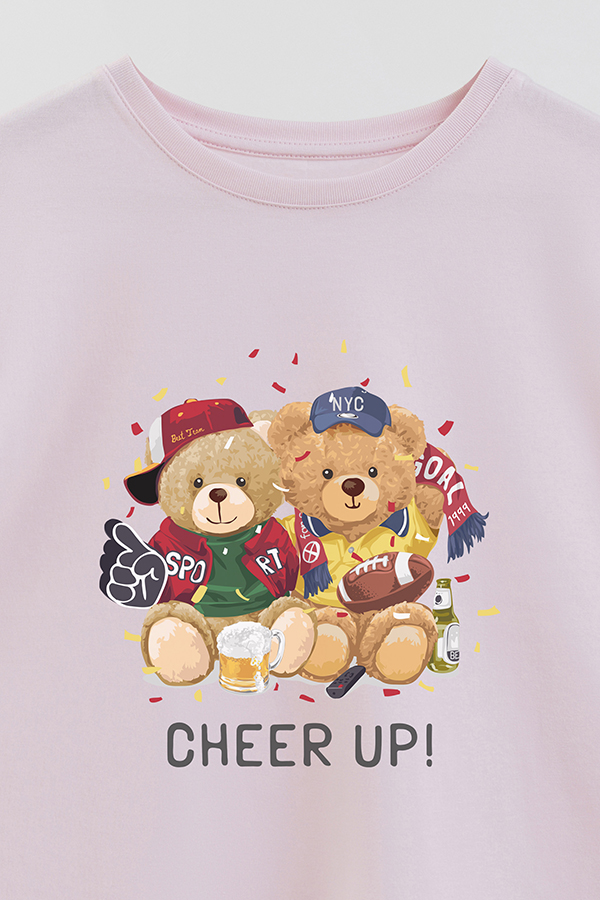 REMERA GB OVERSIZE CHEER UP