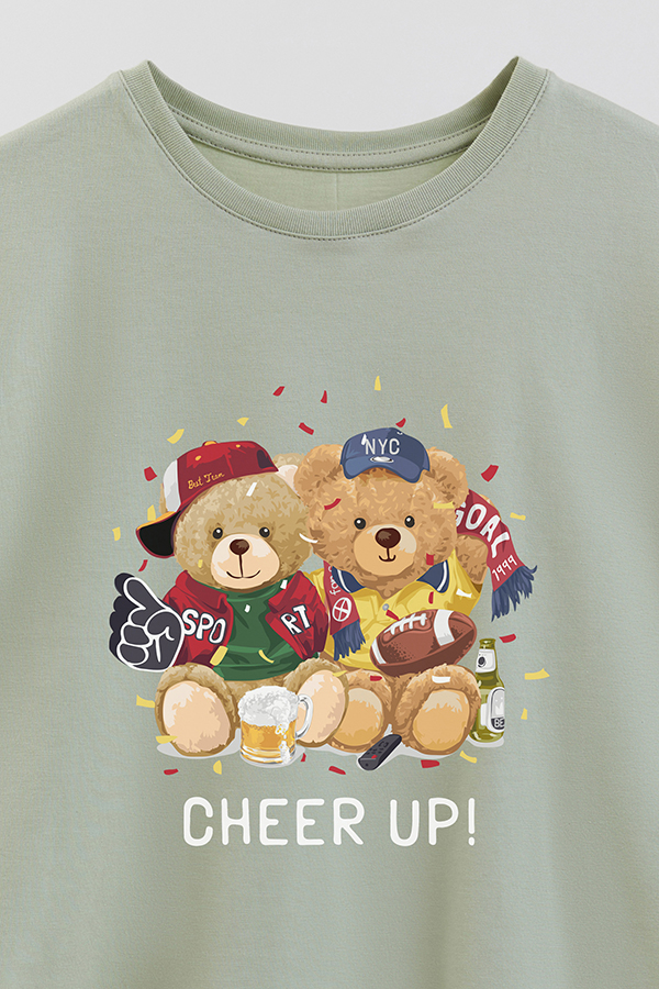 REMERA GB OVERSIZE CHEER UP