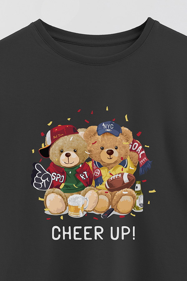 REMERA GB OVERSIZE CHEER UP