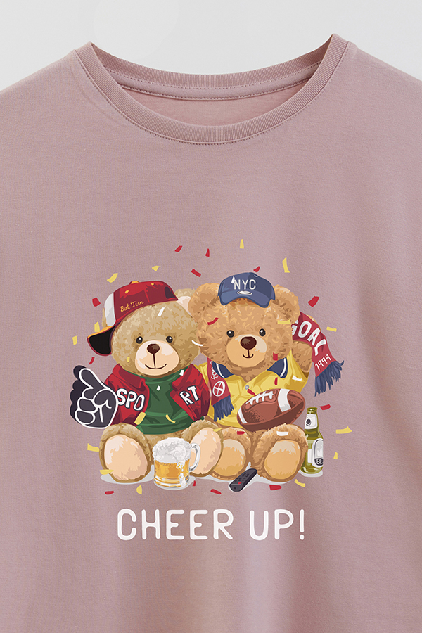 REMERA GB OVERSIZE CHEER UP