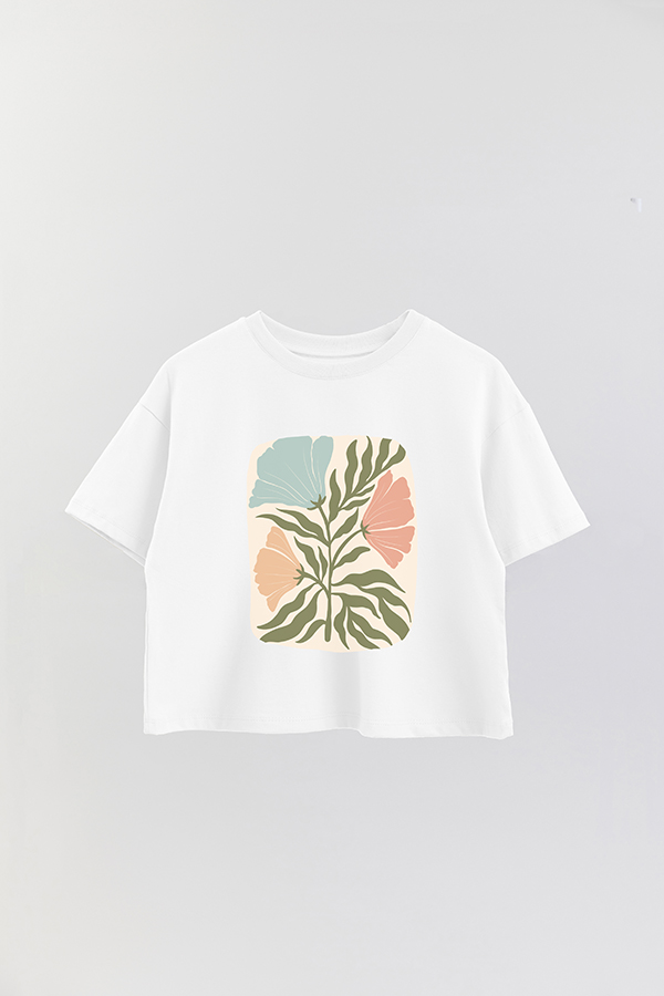 REMERA CROP ESTAMPADA ART 104
