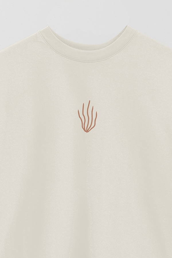 REMERA OVER ESTAMPADA WESTERN NATURE