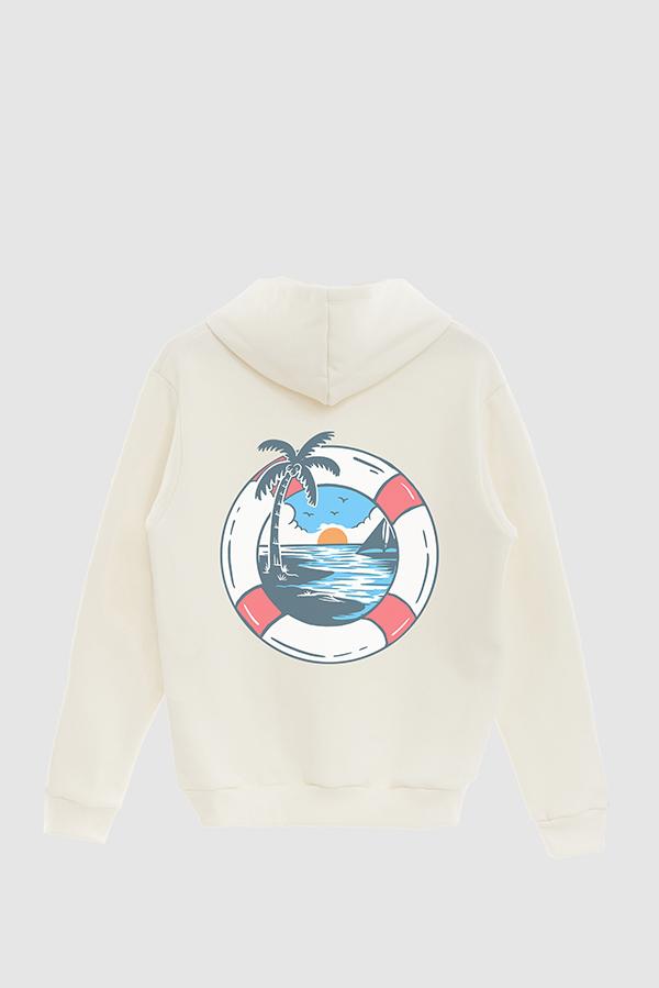 HOODIE ESTAMPADO ENJOY SUMMER HOLIDAY
