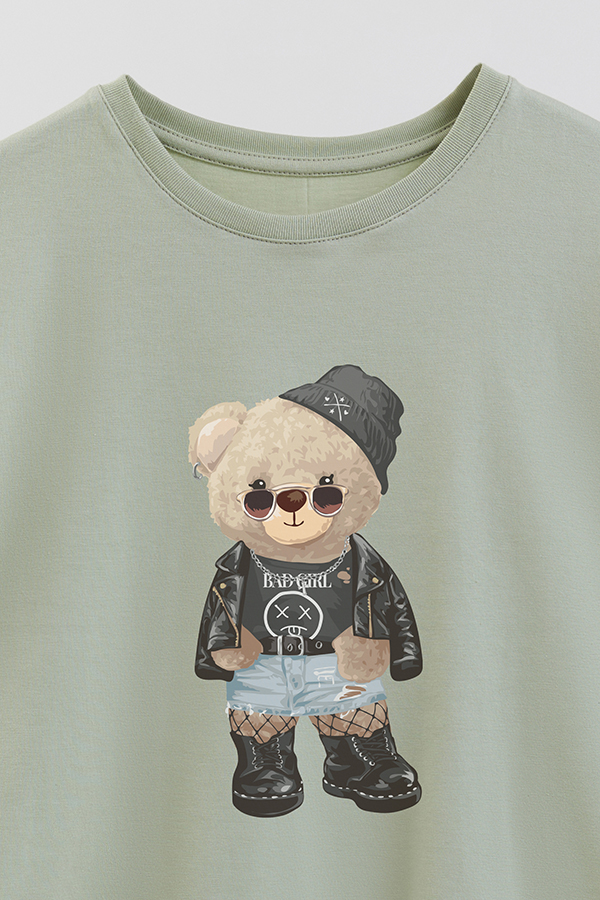 REMERA GB OVERSIZE TEDDY BAD GIRL