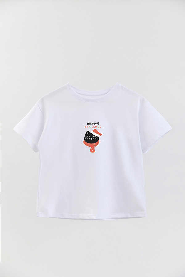 REMERA GIRL OVER JINGLE CAT 15