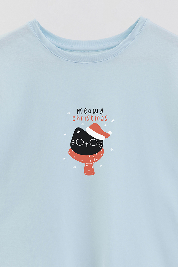REMERA GIRL OVER JINGLE CAT 15
