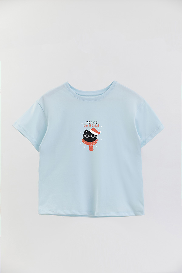 REMERA GIRL OVER JINGLE CAT 15
