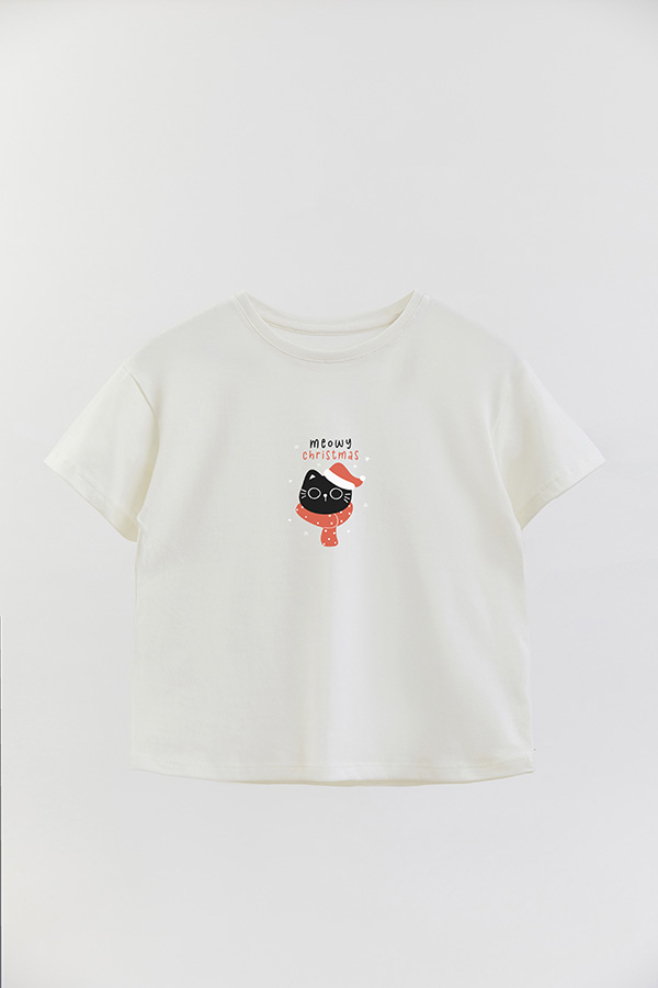 REMERA GIRL OVER JINGLE CAT 15