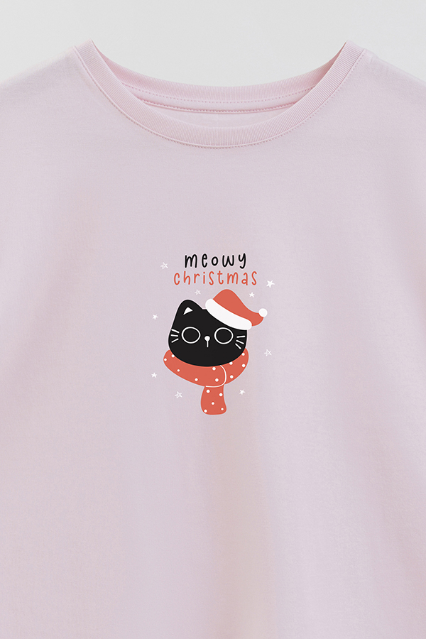 REMERA GIRL OVER JINGLE CAT 15