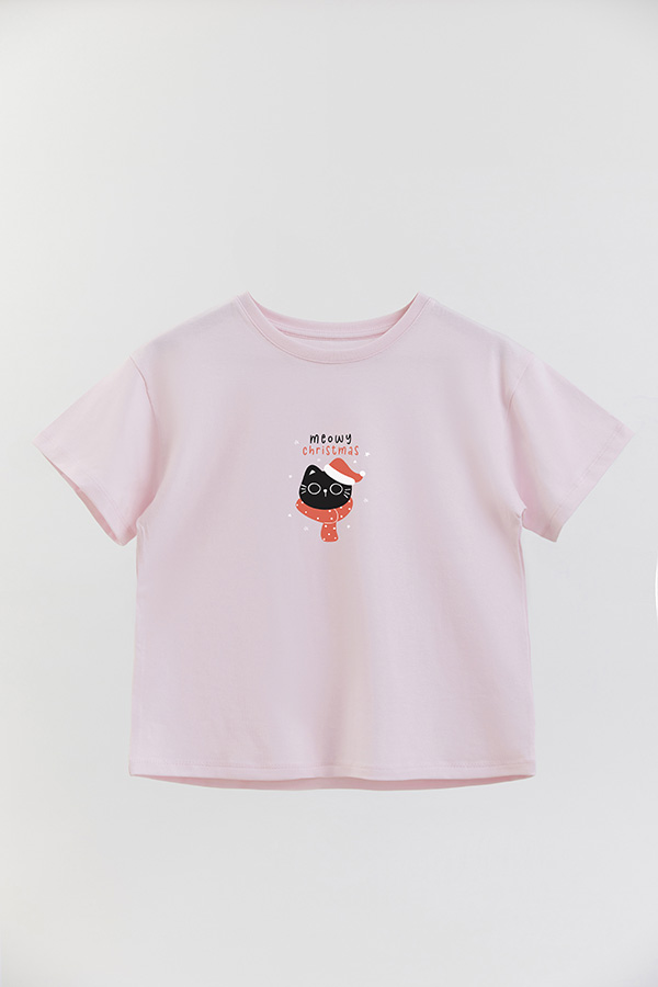 REMERA GIRL OVER JINGLE CAT 15